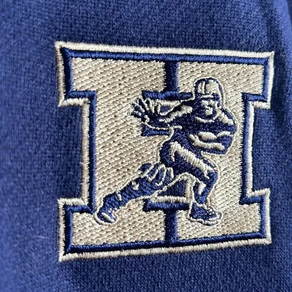 🏈 Vintage REEBOK HEISMAN Trophy College Football Embroidered CREWNECK Sweatshir
